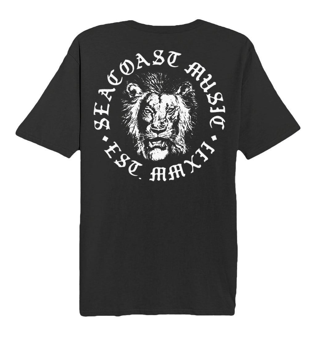 Lion Circle Vintage Black T-Shirt (Limited Release)