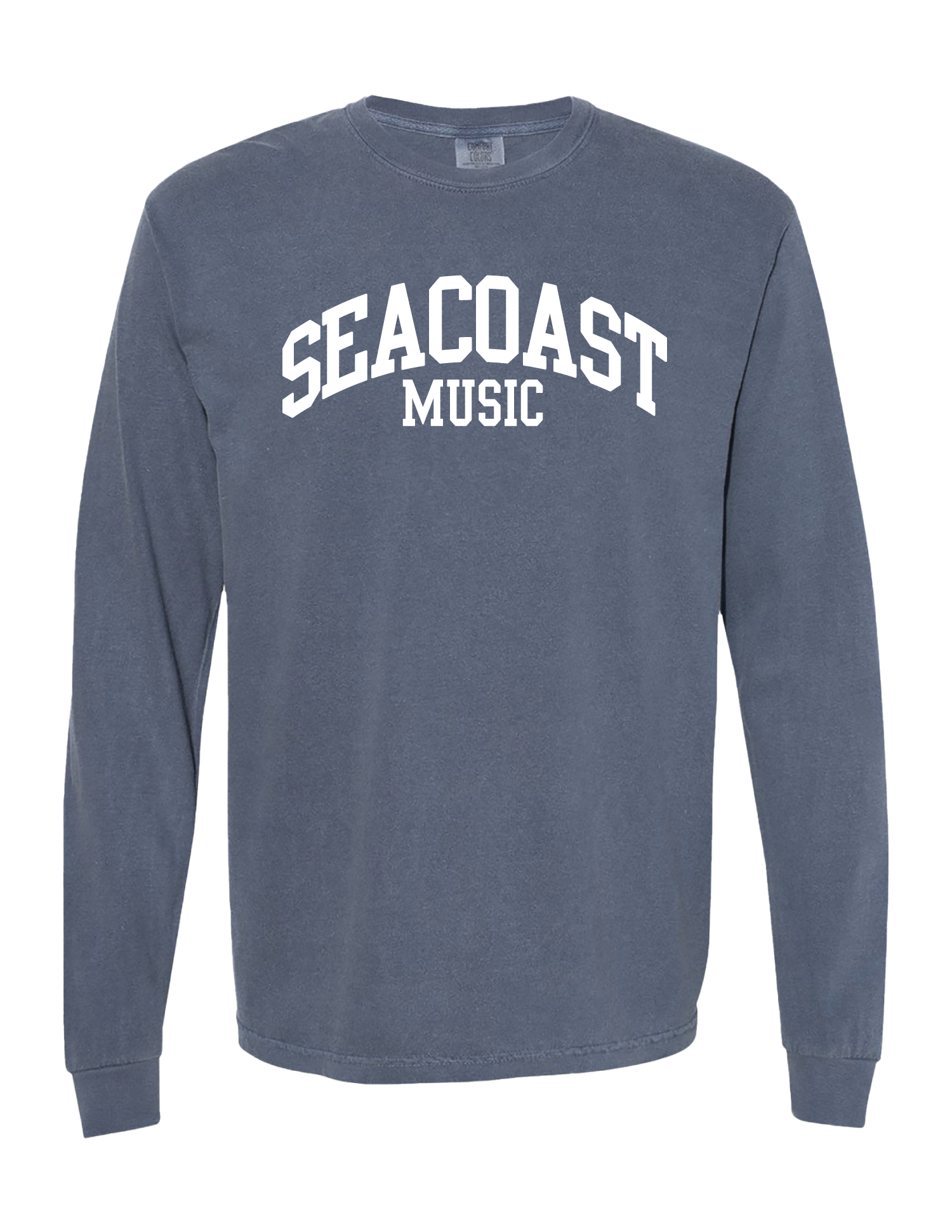 Collegiate Long Sleeve T w/ Puff Ink